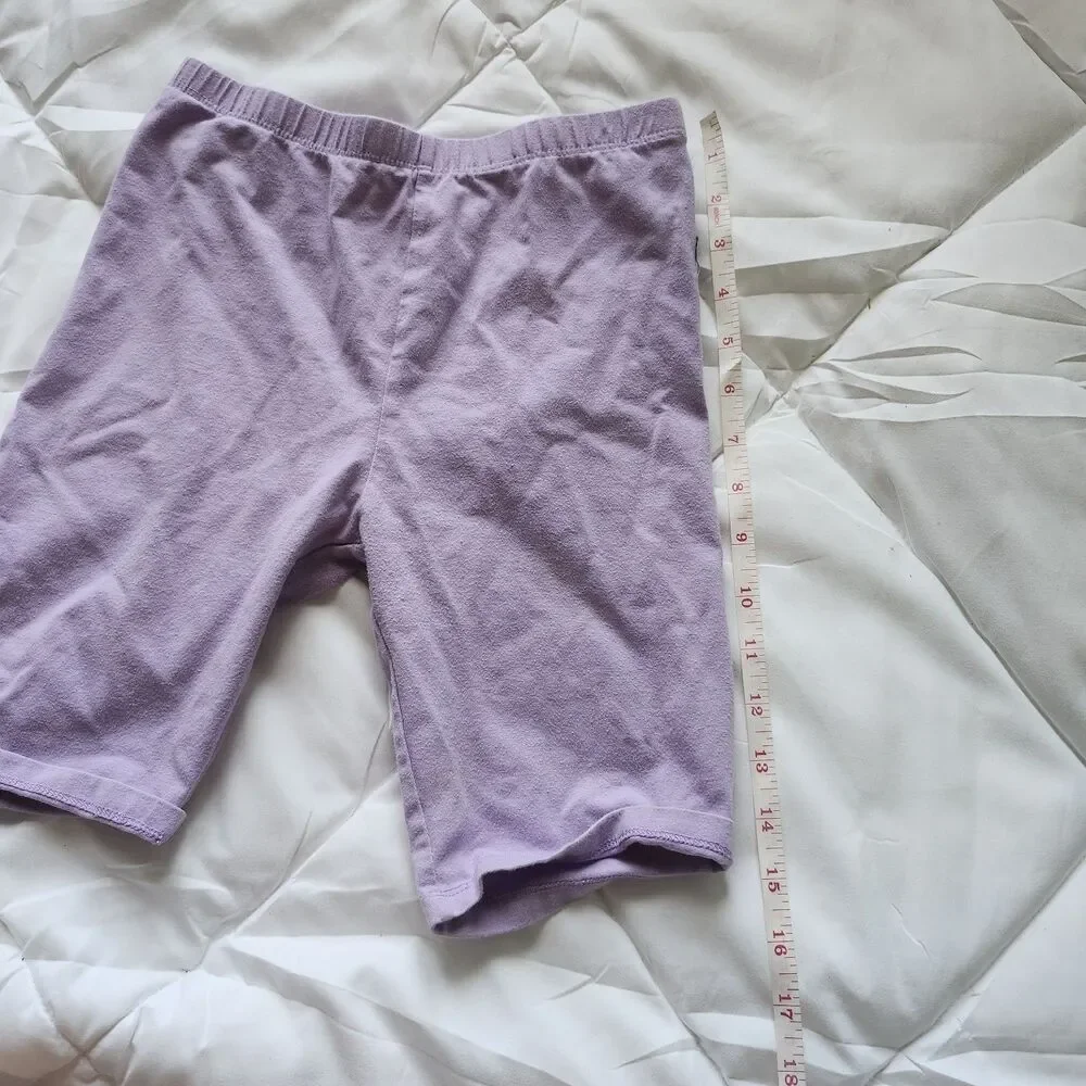 The Children's Place Girls' Purple Lavender Bike Shorts Size L 10/12